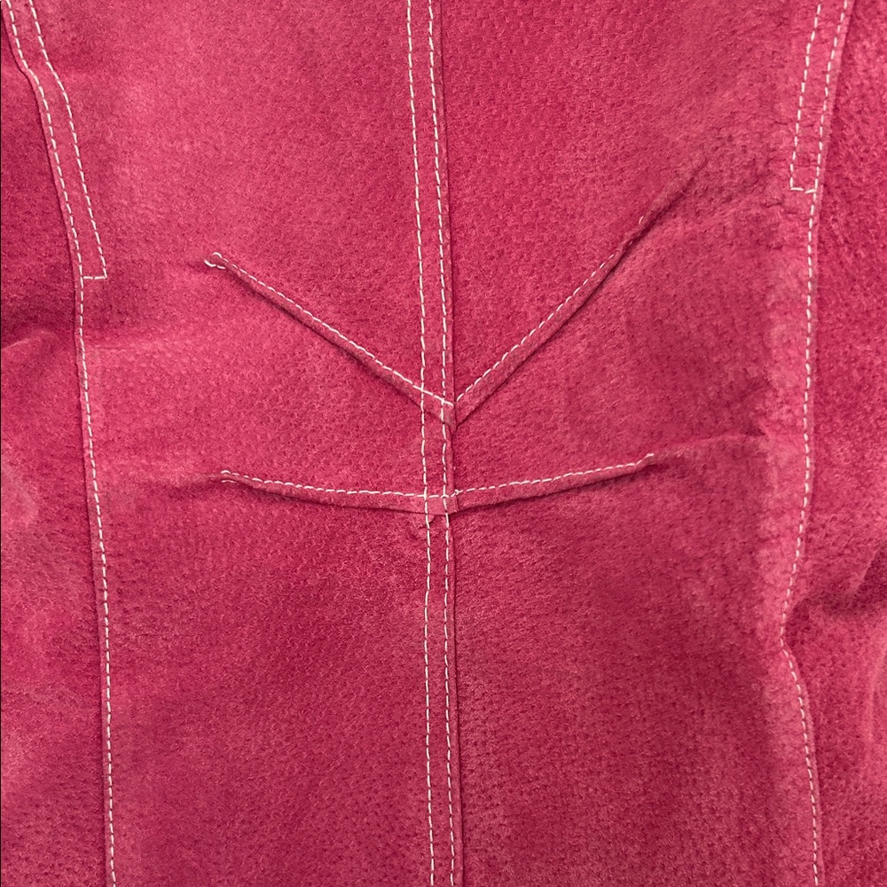 Wilson’s Vintage Pink Suede Jacket /Maxima Line - Picture 8 of 12
